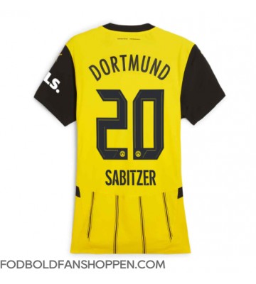 Borussia Dortmund Marcel Sabitzer #20 Hjemmebanetrøje Dame 2024-25 Kortærmet